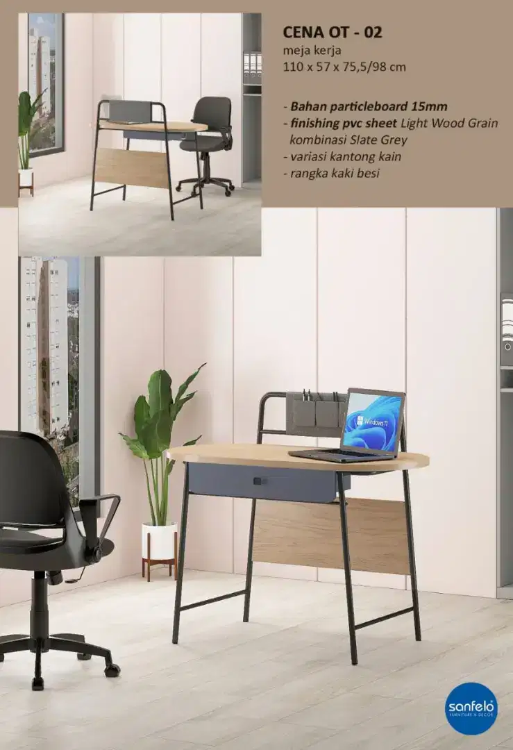 meja kantor bisa buat meja belajar