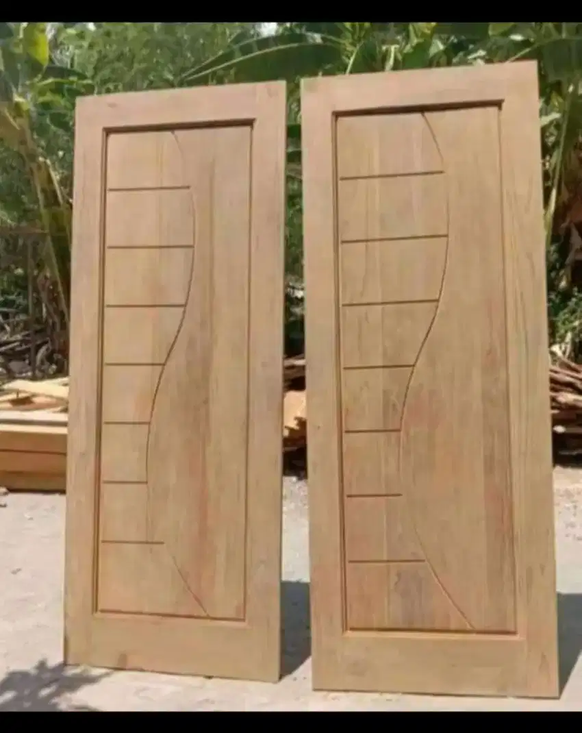 Pintu jati jogja