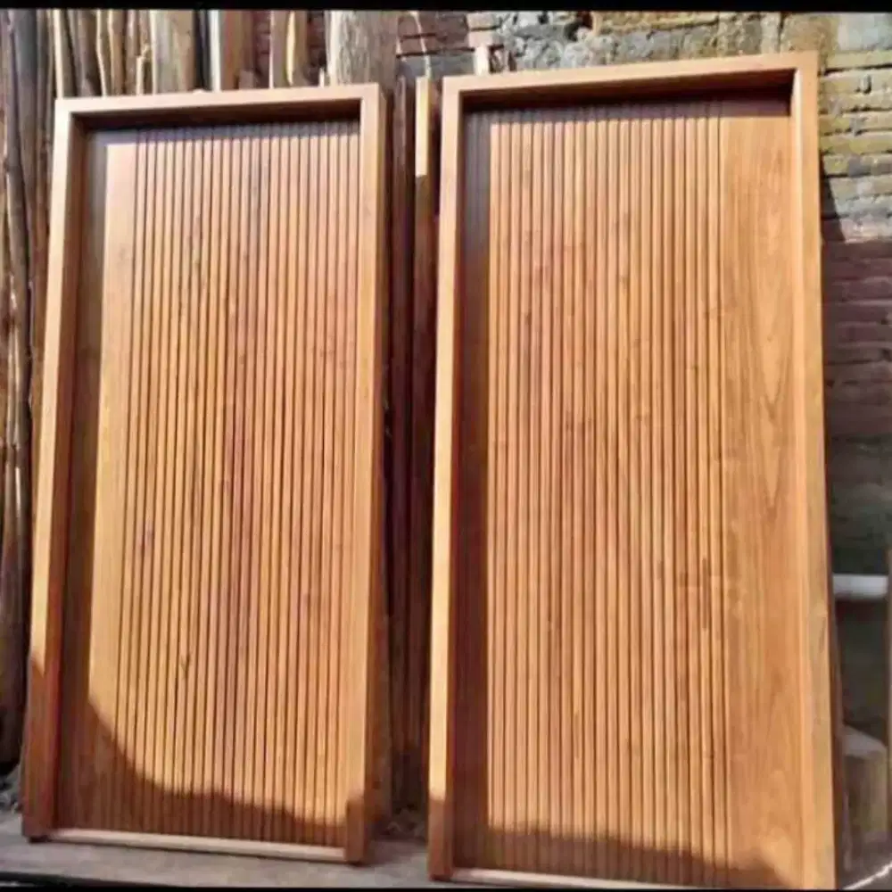 Pintu kayu jati jogja