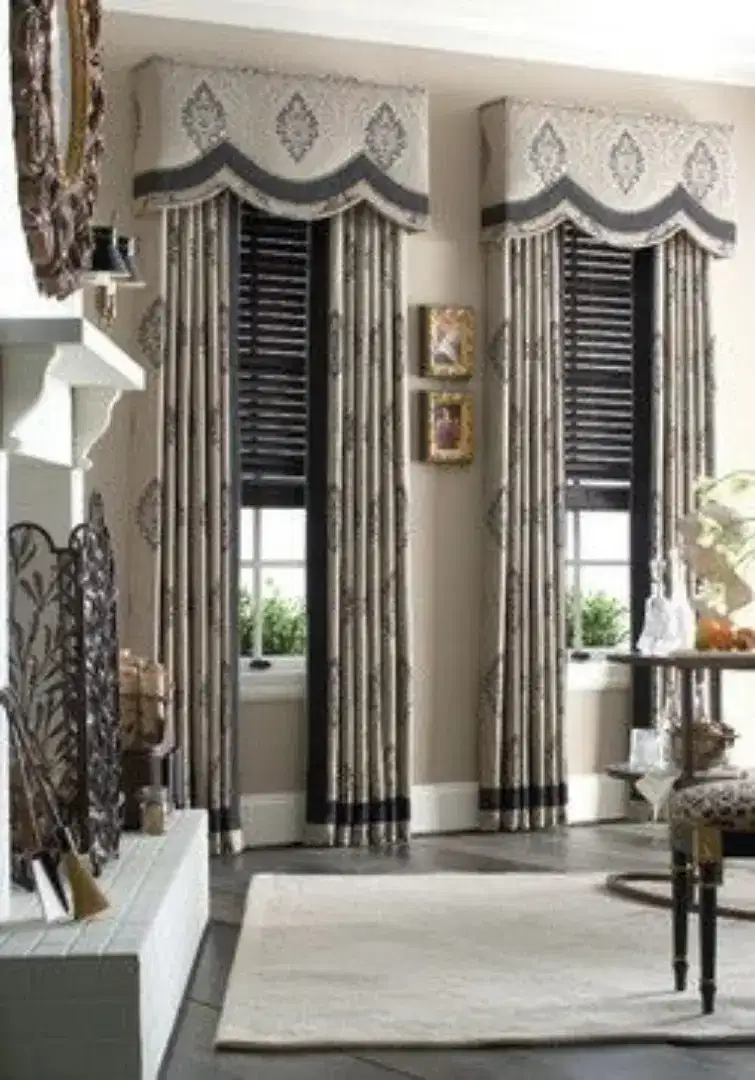 Pasang gordyn gorden murah vertikal roll blind jasa wallpaper dinding