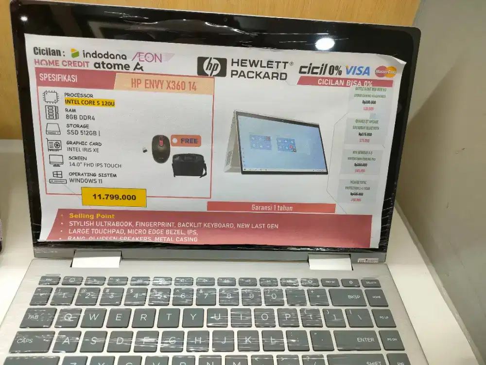 Laptop HP ENVY X360 14