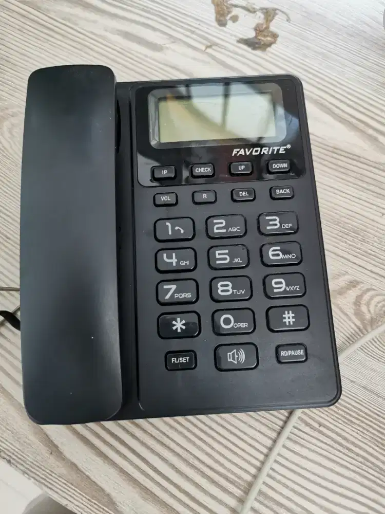 Telpon rumah merk favorite
