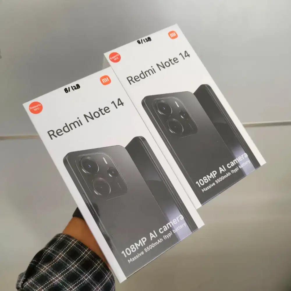 REDMI NOTE 14 [ 8/128 || 8/256 ] Original Garansi Resmi