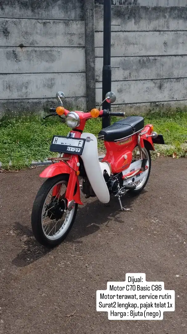 Honda C70 Basic C86