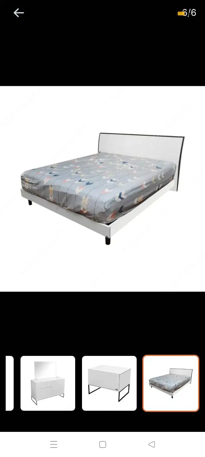 Tempat tidur set Dipan Informa 180 x 200