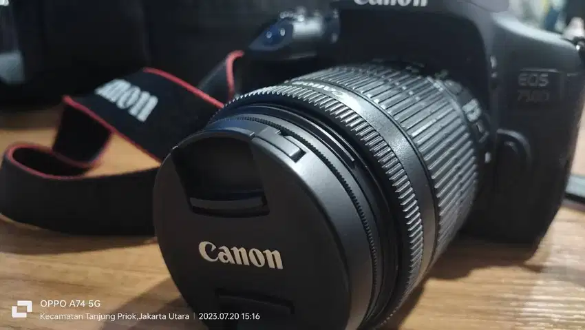 Di jual Kamera Canon DSLR 750D (second) Kondisi masih Ok bisa nego
