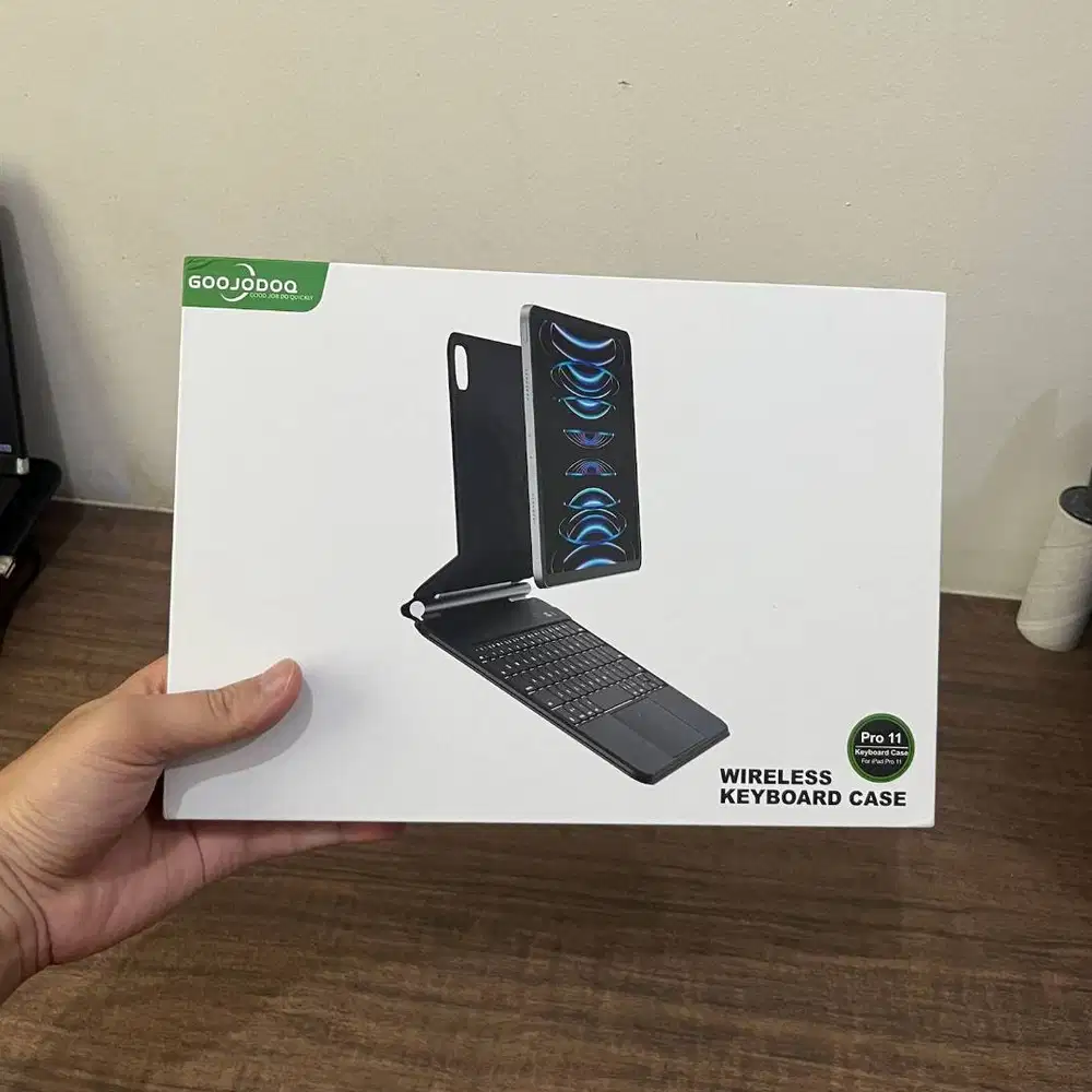 Magic Keyboard Goojodoq Gen 4 - Untuk iPad Pro M4 11