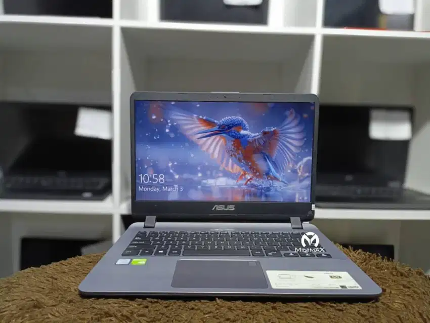 Asus A407U I3 DUAL VGA Ram 8GB 256GB windows 10 ori