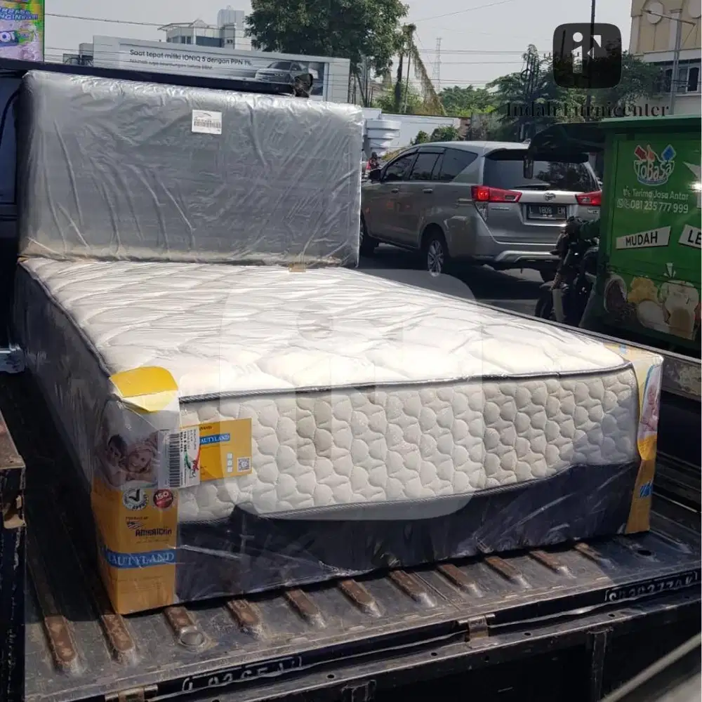 Boxy american pillo beautyland 160x200 queen size baru new boxi spring