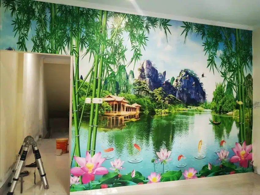 WALLPAPER CUSTOM DEKORASI DINDING
