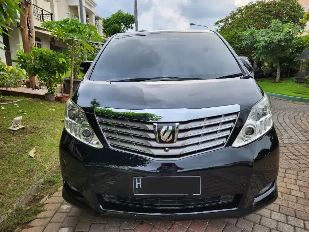 Alphard V2.4 AT 2010 Premium Sound Istimewa
