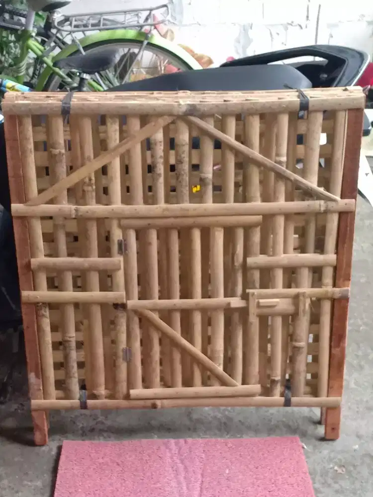 Kandang ayam jago 70x70  60rb