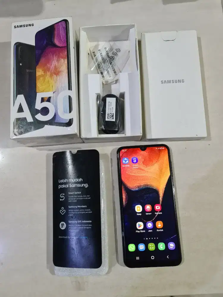 Samsung A50 komplit, tanpa minus !