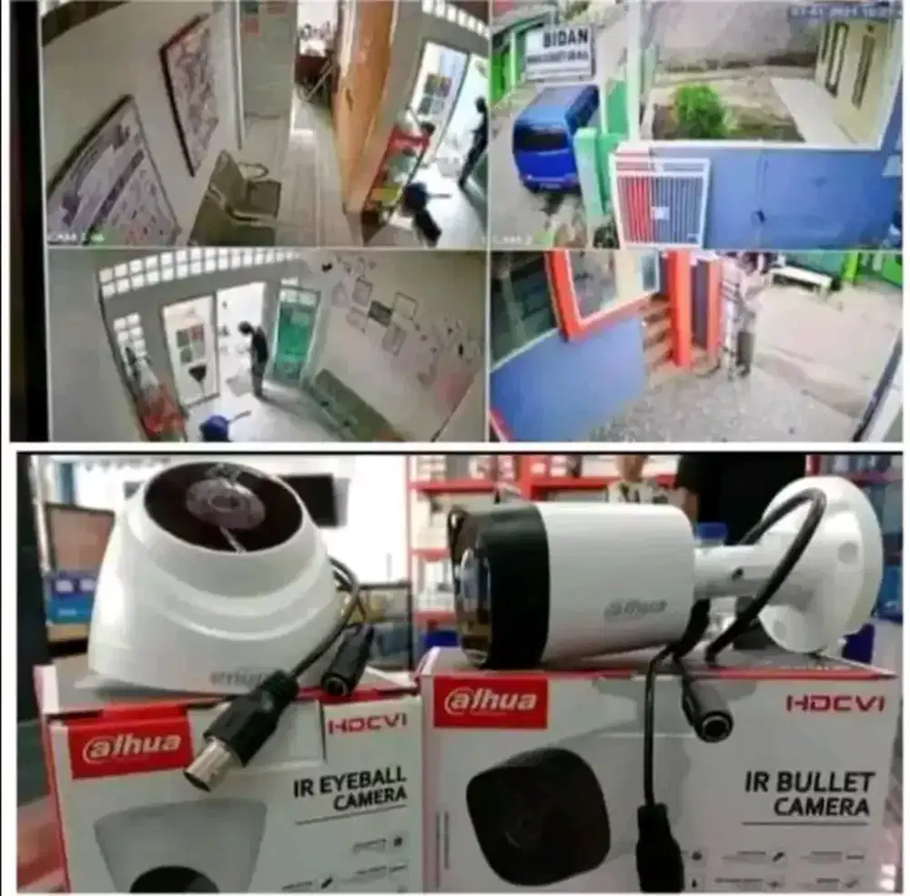 Cctv Analog 2Mp Fulset Berikut Pasang