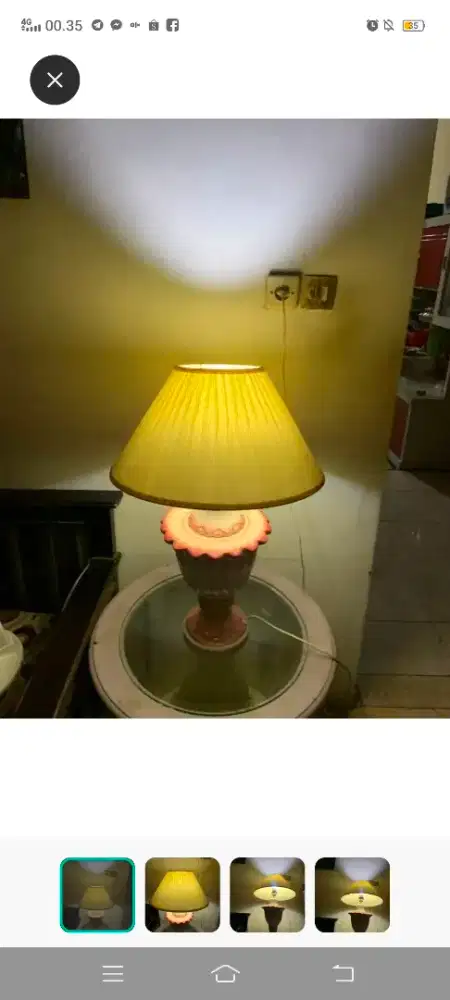 Dijual lampu meja 200k