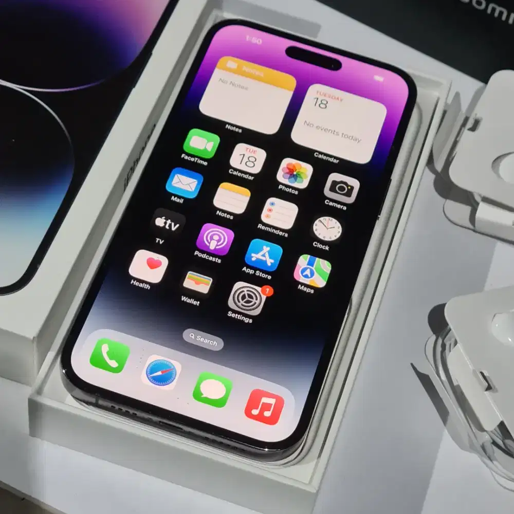 iPhone 14 Pro Max 128GB Beacukai Fullset