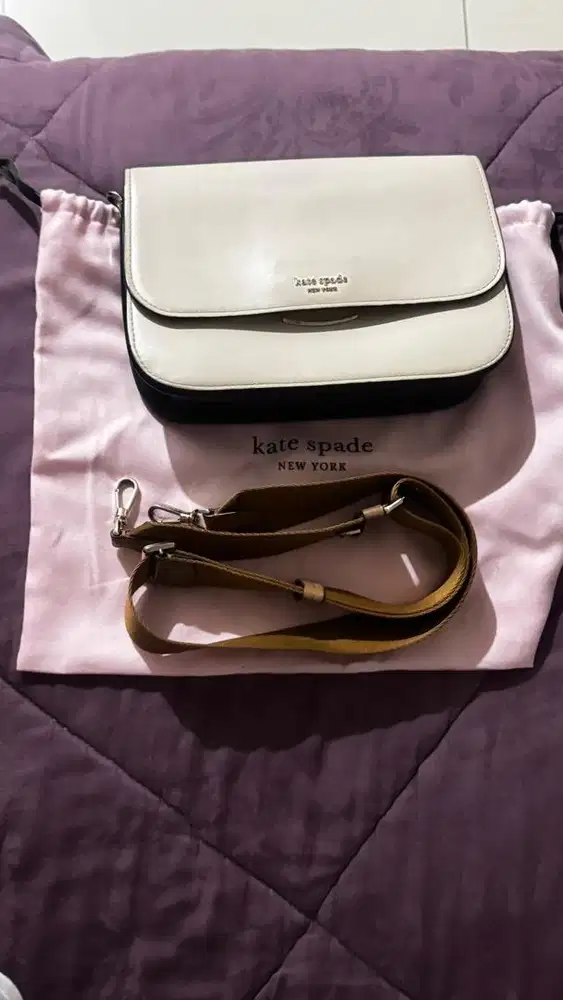 Tas original kate spade bekas tali selepang panjang