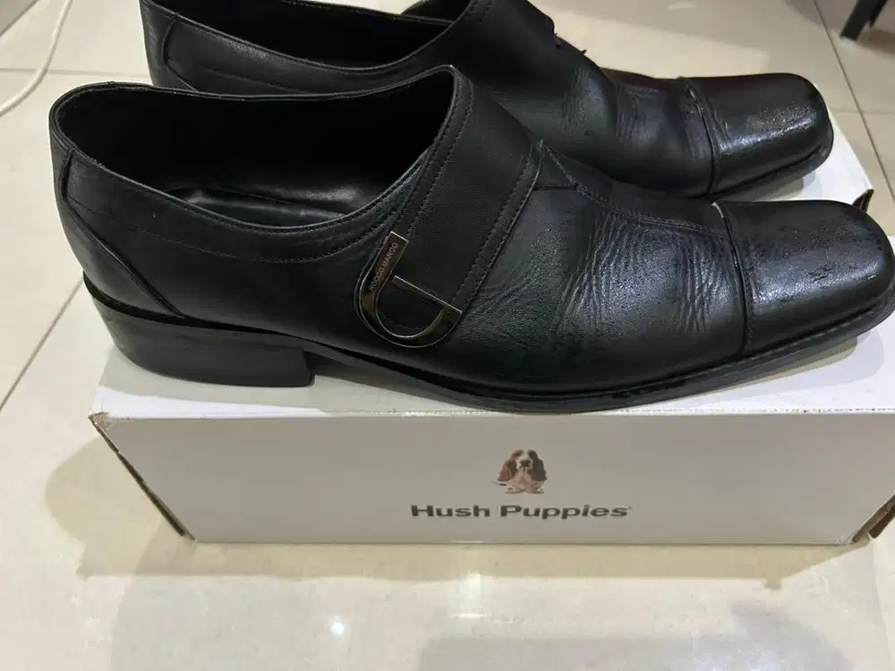 Sepatu kulit hush puppies original