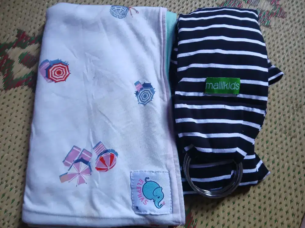 Gendongan kaos dan ringsling