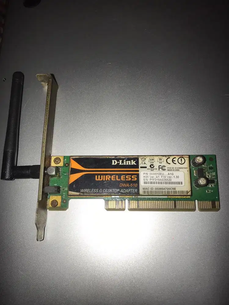 D-Link Wireless DWA-510 Wi-Fi Card