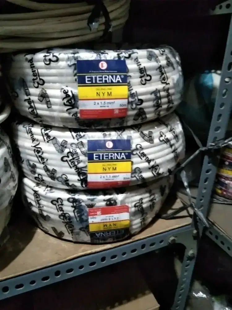 KABEL LISTRIK ETERNA NYM 2X1.5X50MTR