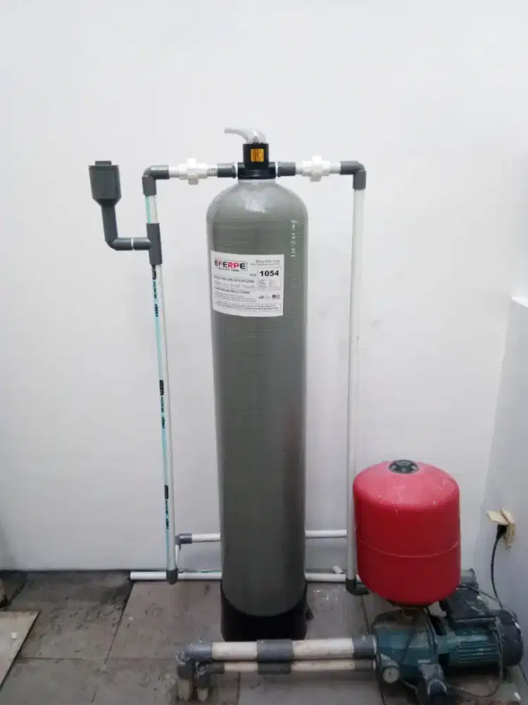 Filter Air Costume Tabung Fiber 1054 + 3 Media