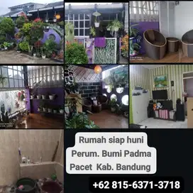 DIJUAL RUMAH DI BUMI PADMA PACET KAB. BANDUNG