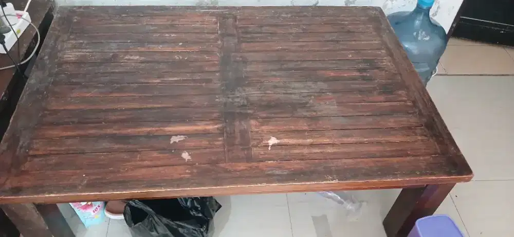 Jual meja lesehan JATI asli ada 3 meja