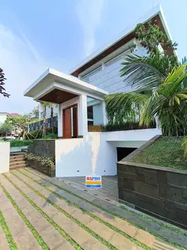 DIJUAL RUMAH BARU MINIMALIS PONDOK INDAH- TROPICAL STYLE