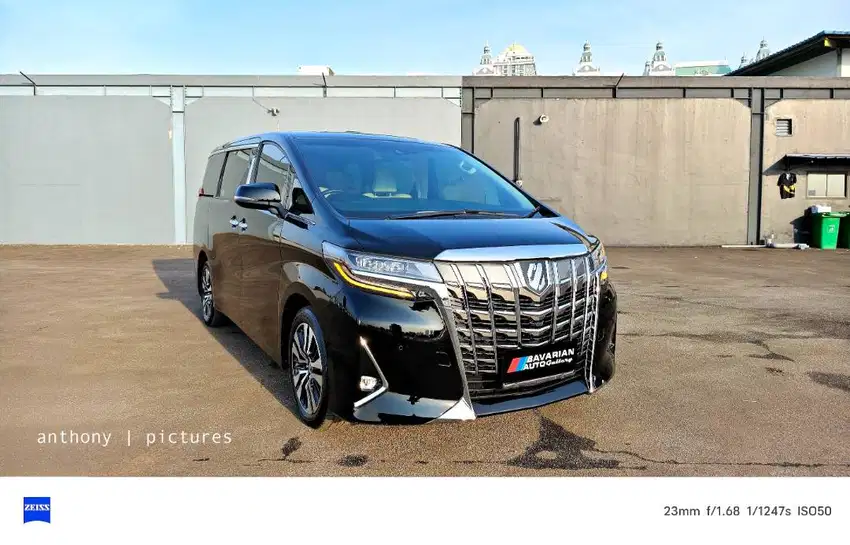ALPHARD G ATPM TSS Black NIK 2021 Full Record Spt MOBIL BARU!