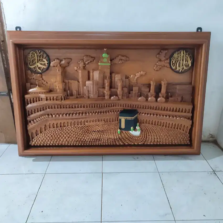 Ukuran relief komplek mekah