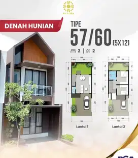 De LORA RUMAH READY 2LT LISTRIK UNDERGROUND FASILITAS LENGKAP