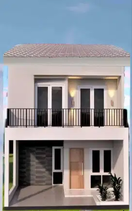 Rumah 2 Lantai Cluster Tiara Bintara 9 dekat Tol dekat Kota Bintang