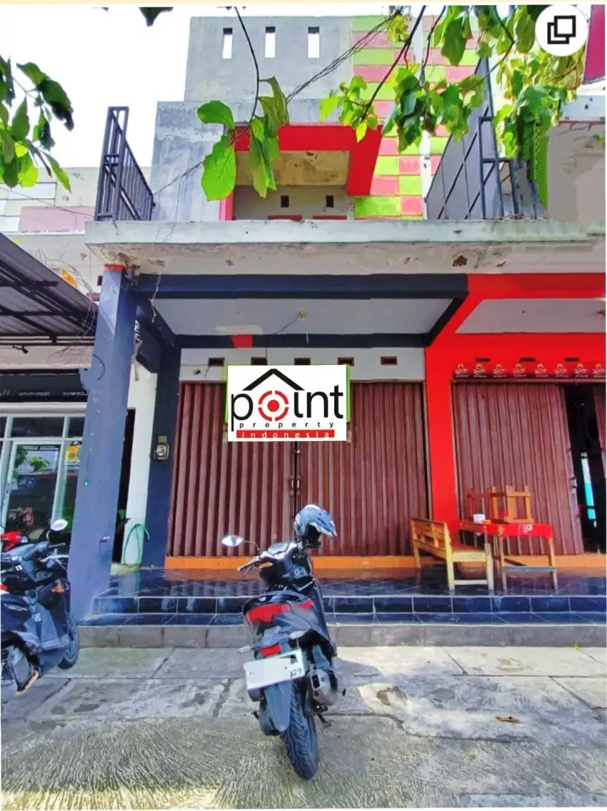 Ruko atau Tempat Usaha 2Lt Strategis Dekat Kampus UMS dan ATMI