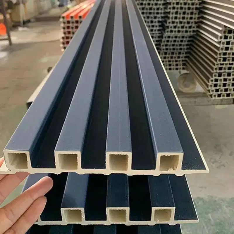 Wall Panel Wpc Dekorasi Dinding 290/WPK-06 Abu-Abu Polos