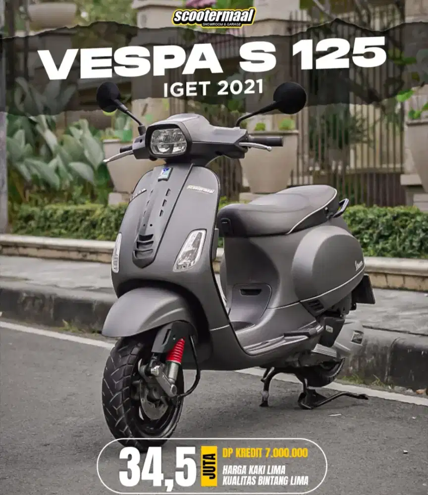 PIAGGIO VESPA S FACELIFT 125 2021
