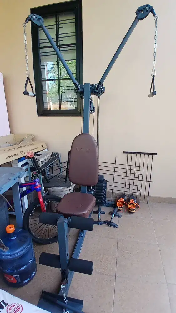 Berwyn Alat fitness Home gym 1 sisi Alat Gym Multifungsi