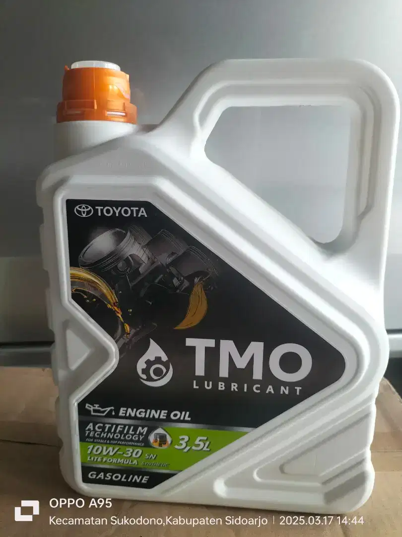 Oli TMO bensin dan diesel original barcode jamin asli