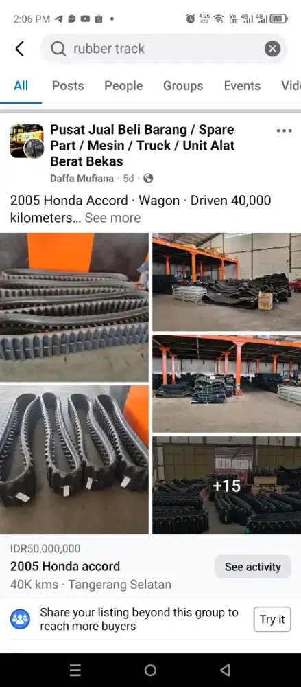 RUBBER TRACKS RUBBER PADS SHOE