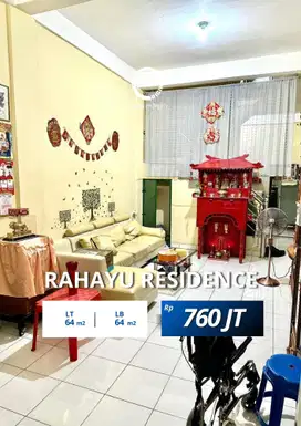 Dijual Murah Rumah Jalan Pukat Banting 1 Komplek Rahayu Residence