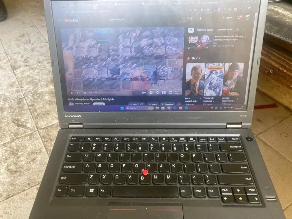 thinkpad t440p ram 8 ssd 128 net harga net