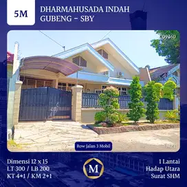 Rumah Dharmahusada Indah Utara dkt Gubeng Kertajaya Manyar Kertoarjo