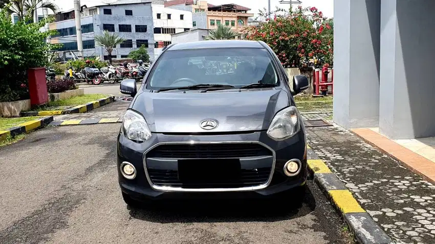 [ LOW KM ] Daihatsu Ayla 1.0 X MT Manual Abu 2016/2017