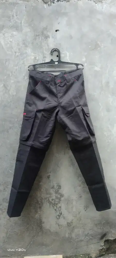 Celana punk alpin kempol kargo bisa panjang pendek