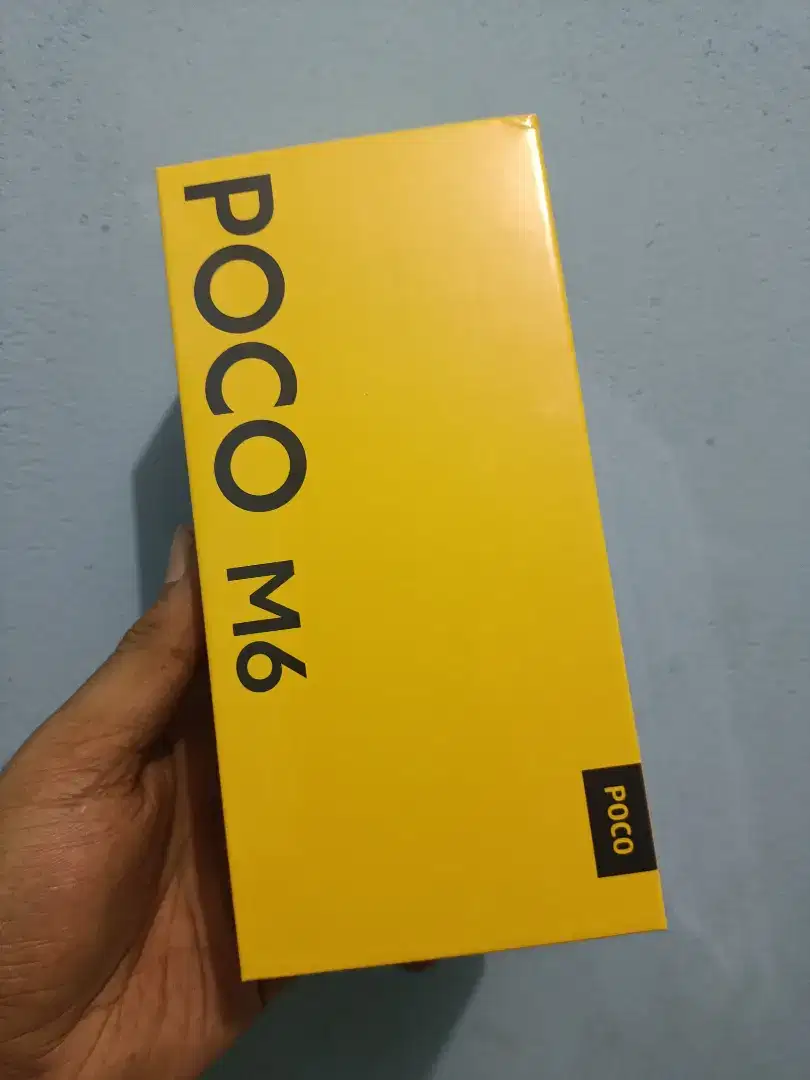 Baru..Poco M6 8+8/256Gb Hitam Tersegel 15 Bulan Garansi Resmi Xiaomi