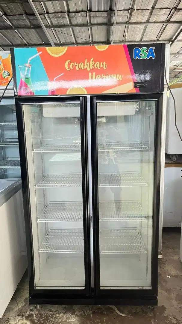 Showcase RSA 2 Pintu 600L