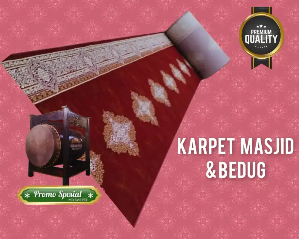 Karpet masjid sedia motif terbaru
