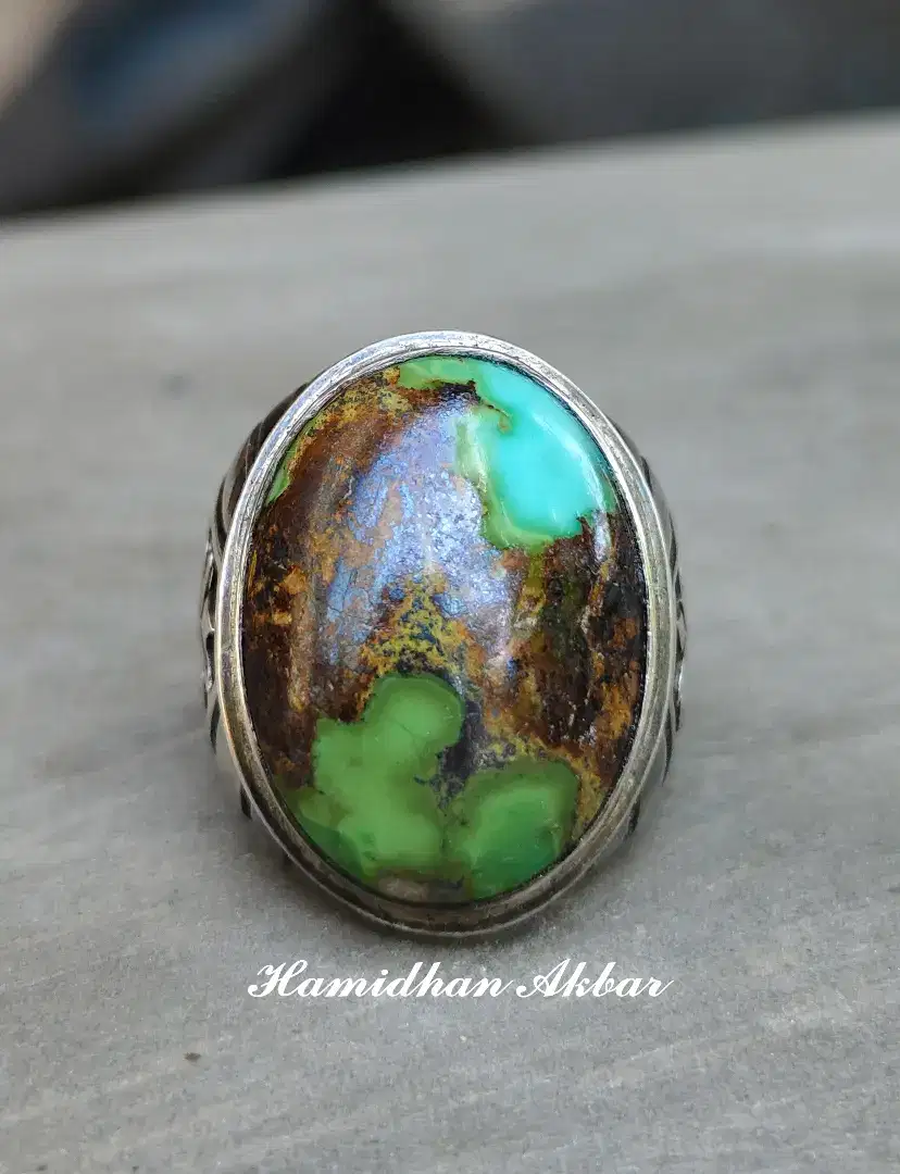 Pirus Persia Berkarakter Ring Perak