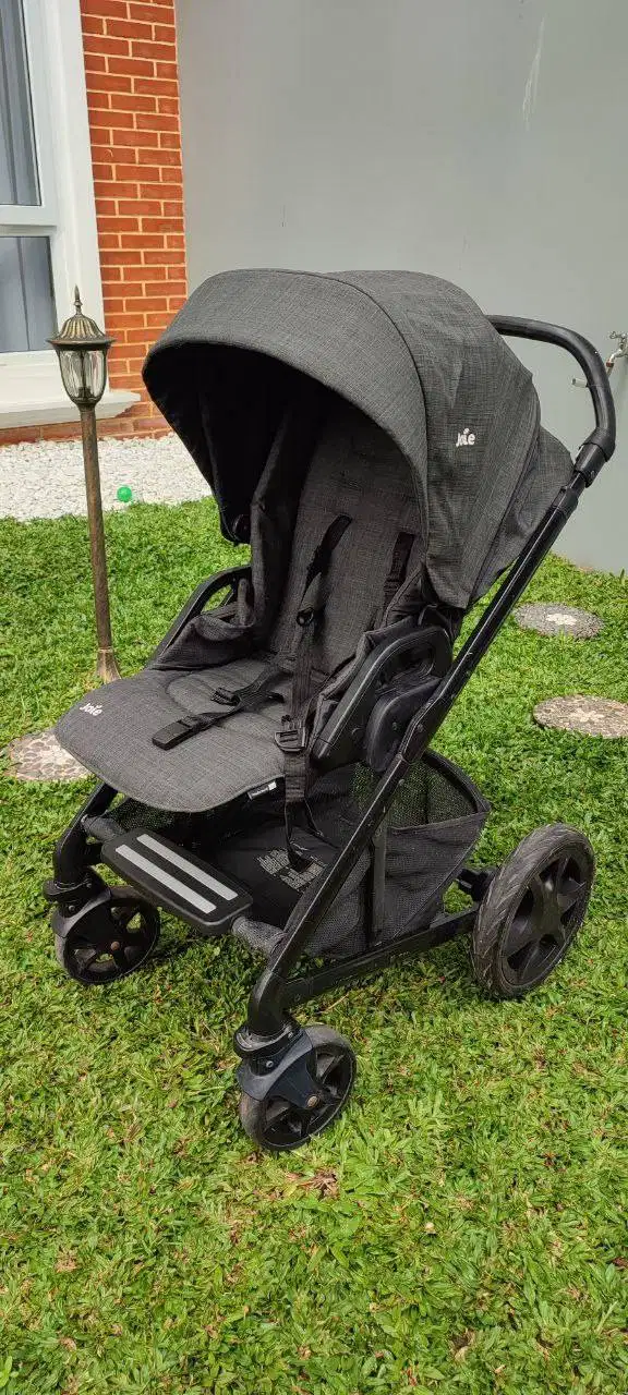 Stroller Joie - Chrome DLX Pushchair & Carrycot (1 Set)