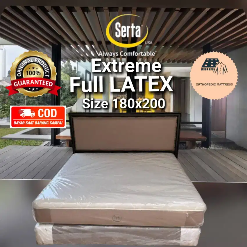 Kasur SERTA EXTREME 180 x 200 New Ex Display Bisa COD